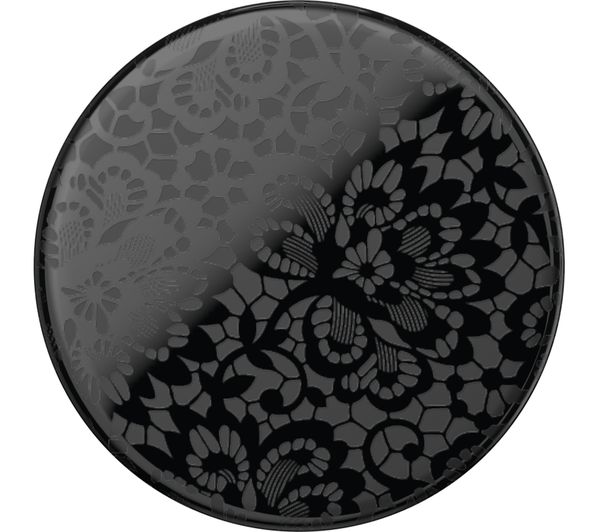 Popsockets Popgrip Swappable Phone Grip Lace Noir