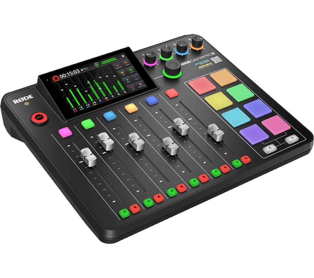 Rodecaster Pro II Integrated Audio Production Studio - Black