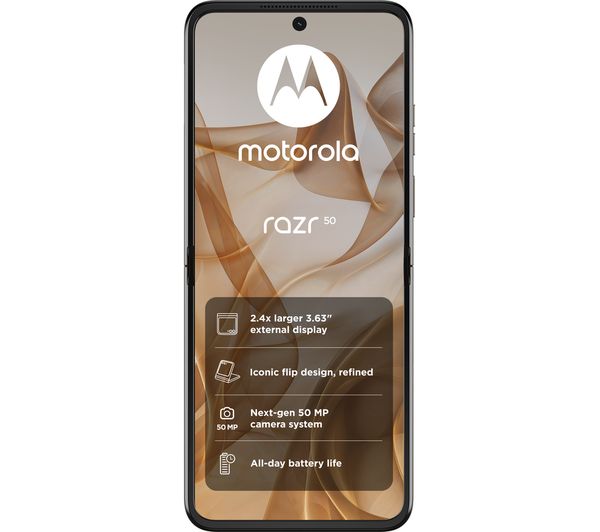 MOTOROLA Razr 50 - 256 GB, Koala Grey