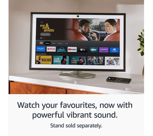 AMAZON Echo Show 15 (2nd Gen) Smart Display with Fire TV & Alexa