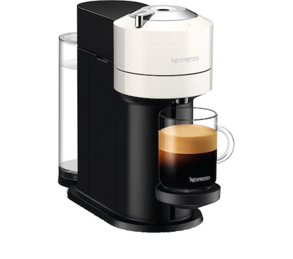Nespresso By Delonghi Vertuo Next Env120w Coffee Machine Black White
