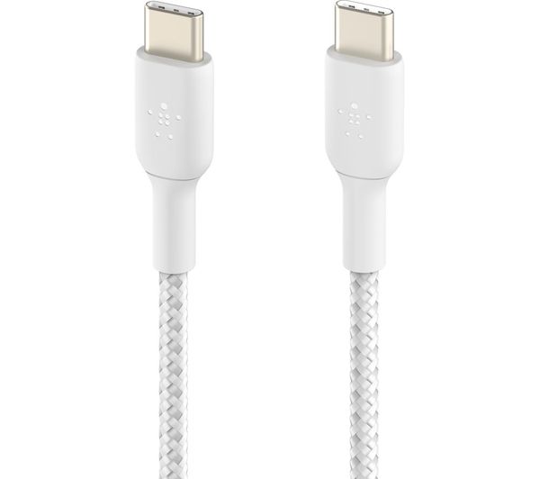 Belkin Braided Usb Type C Cable 2 M White