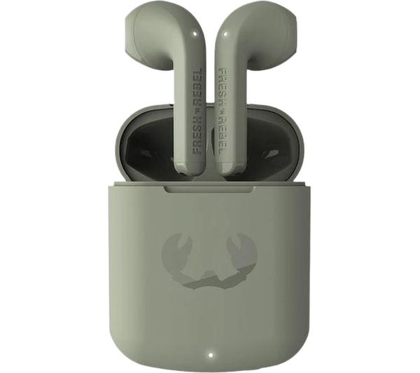 Fresh N Rebel Twins Core Wireless Bluetooth Earbuds Dried Green