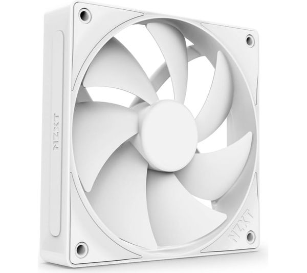Nzxt F120p Static Pressure 120 Mm Pwm Fan Single White