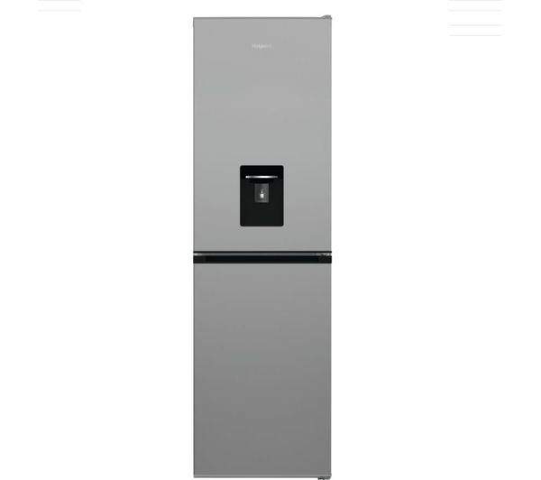 Hotpoint No Frost Hpkh 1261w S4uk 50 50 Fridge Freezer Silver