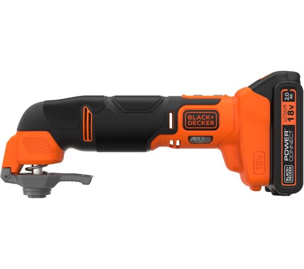 Black Decker Bdcos18d1k Gb 18 V Cordless Oscillating Tool Orange Black