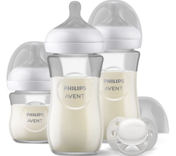 PHILIPS AVENT Avent Glass Baby Bottle Newborn Gift Set