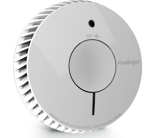 An image of FIREANGEL FA6620-R Optical Smoke Alarm - White