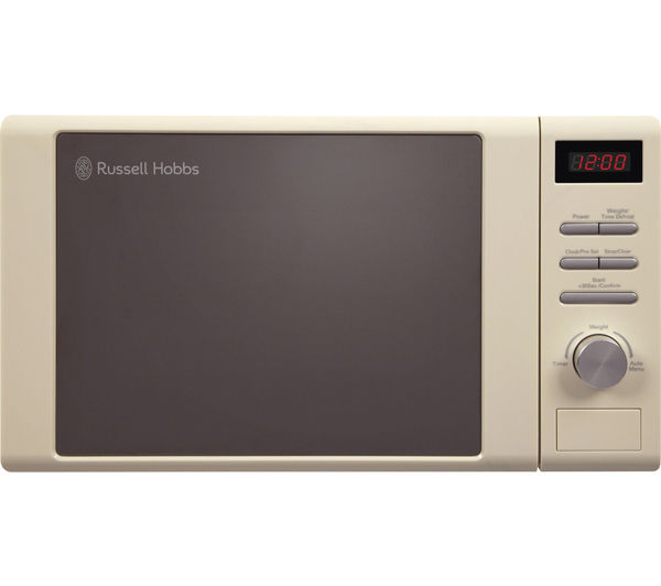 Buy RUSSELL HOBBS RHM2064C Compact Solo Microwave - Cream