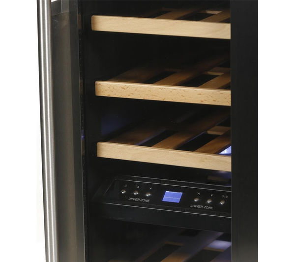 Buy HUSKY HUSCN215 Drinks & Wine Cooler Black & Silver Free