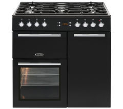 LEISURE AL90F230K Dual Fuel Range Cooker - Black