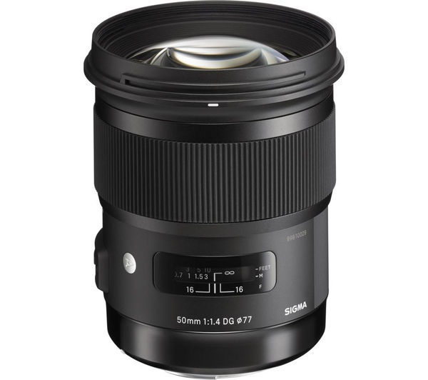 SIGMA 50 mm f/1.4 DG HSM A Standard Prime Lens - for Nikon