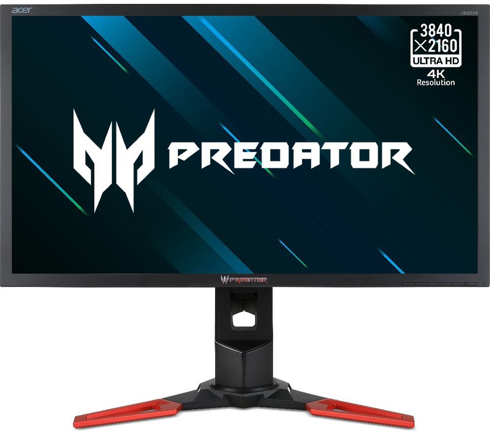 ACER Predator XB281HKBMIPRZ Ultra HD 28 LED Monitor, Blue