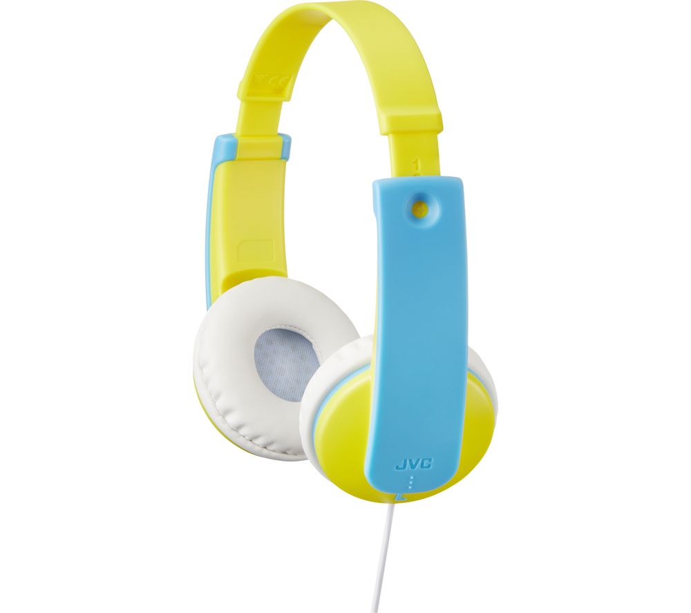 JVC HA-KD7-Y-E Kids Headphones - Yellow, Yellow