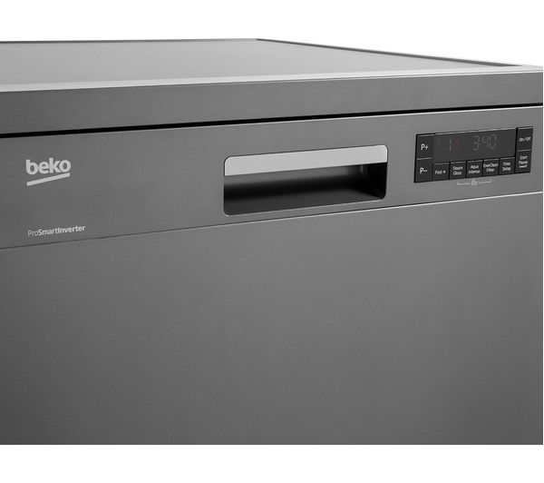 Buy BEKO DFN29420G Fullsize Dishwasher Grey Free Delivery Currys