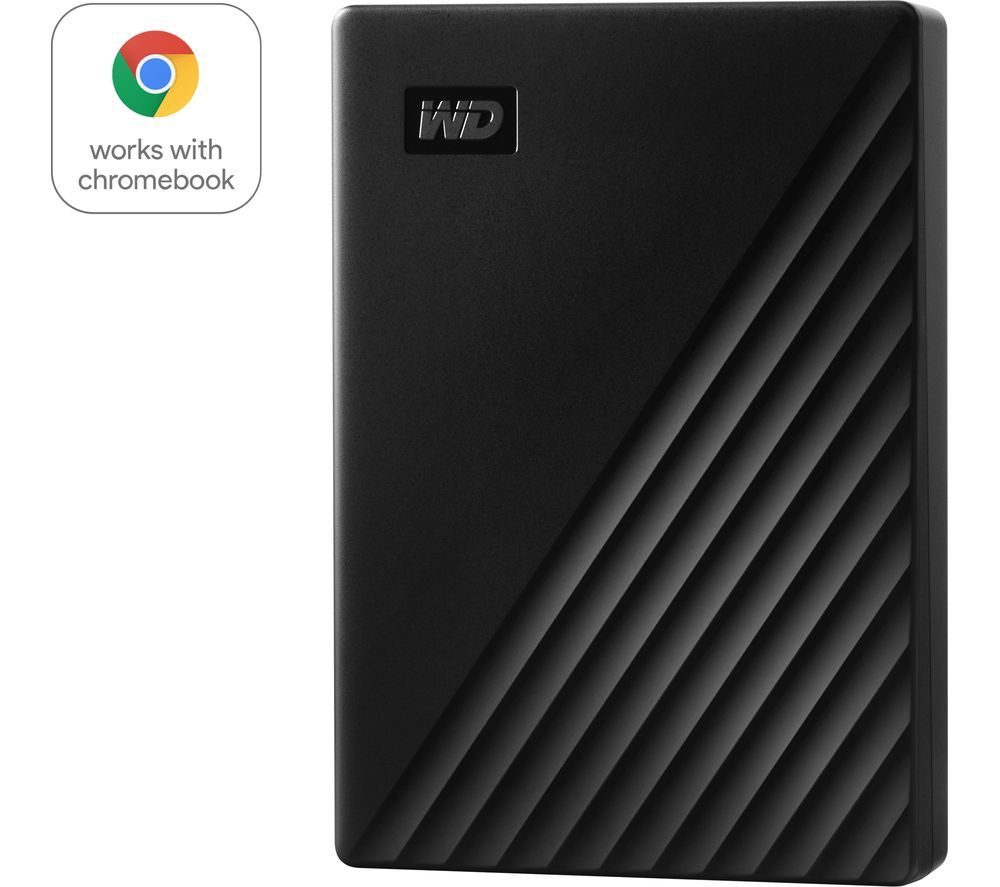 My Passport Portable Hard Drive - 5 TB, Black