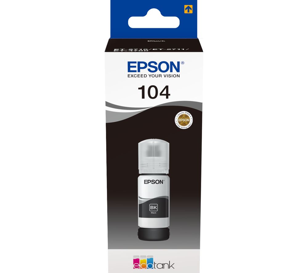 EPSON 104 Black Ecotank Ink Bottle