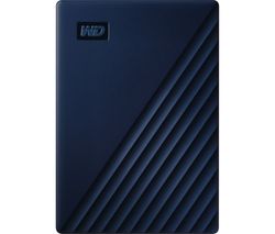 WD My Passport for Mac Portable Hard Drive - 4 TB, Midnight Blue