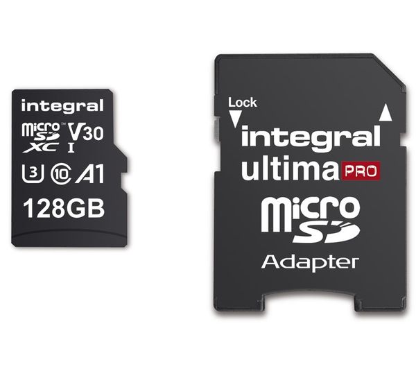Image of INTEGRAL V30 Class 10 microSD Memory Card - 128 GB