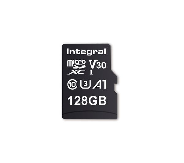INTEGRAL V30 Class 10 microSD Memory Card - 128 GB - INMSDX128G-100 ...