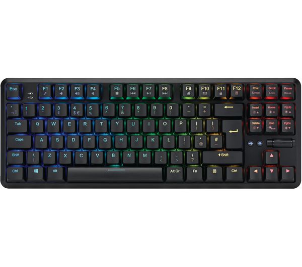 Image of ADX ADXWMK0520 Wireless Mechanical Gaming Keyboard, Black