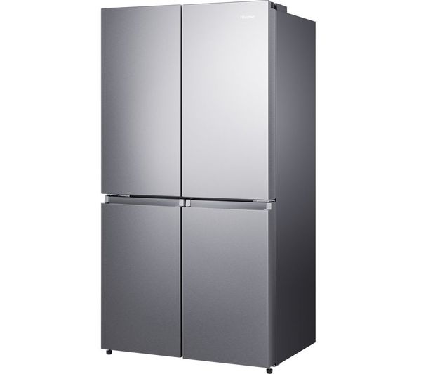 hisense pureflat rq758n4sai1 fridge freezer stainless steel