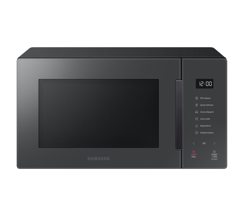 SAMSUNG MS23T5018AC Compact Solo Microwave - Charcoal Grey