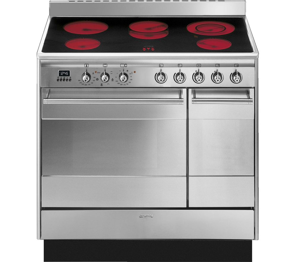 SMEG Concert SUK92CMX9 90 cm Electric Ceramic Range Cooker review