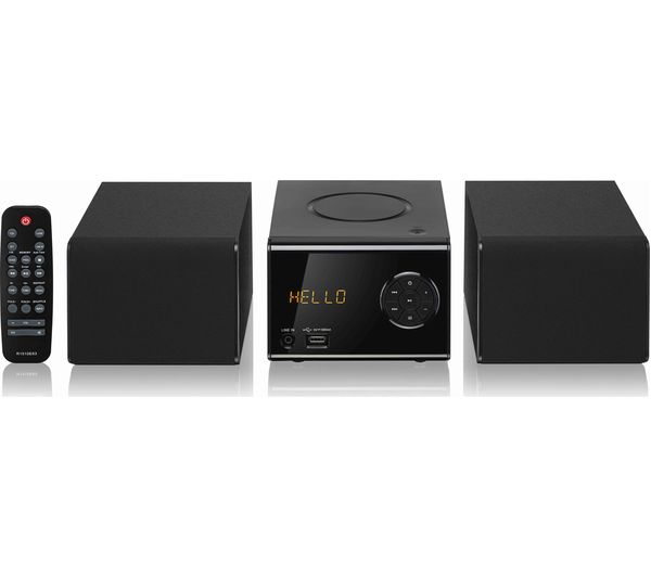 JVC UX-D221B Wireless Micro Hi-Fi System - Black - Currys Business