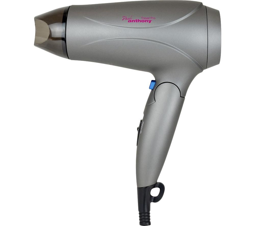 Paul Anthony Travel Pro H1011GR Hair Dryer - Graphite Grey