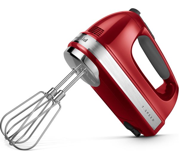 859780315010 KITCHENAID 5KHM7210BER Hand Mixer Red Currys Business
