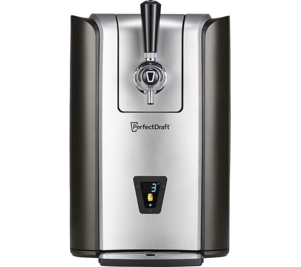 Perfect Draft Pro Beer Dispenser Black Silver