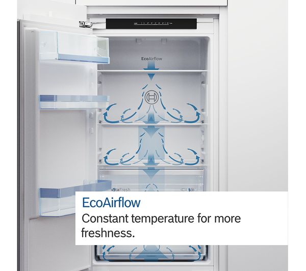 KUR21VFE0G BOSCH Series 4 KUR21VFE0G Integrated Undercounter Fridge Fixed Hinge Currys