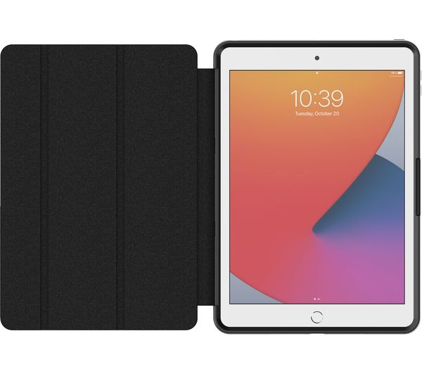 An image of OTTERBOX Symmetry 10.2" iPad 7/8/9 Gen Smart Cover - Black