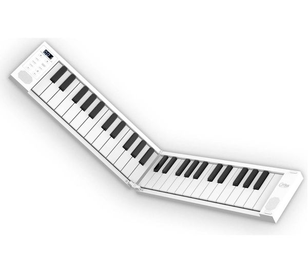 Carry On Ba203012 Portable Folding Piano Keyboard White