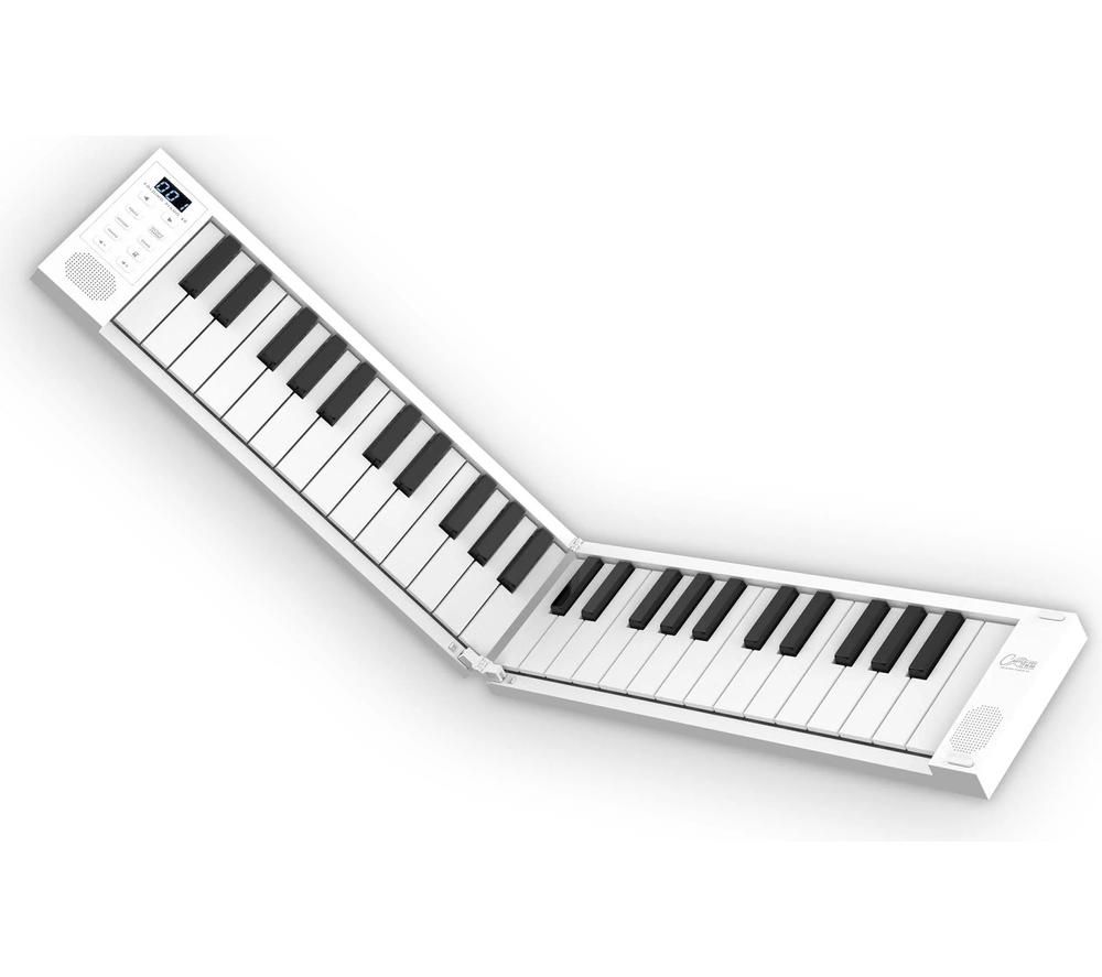 BA203012 Portable Folding Piano Keyboard - White