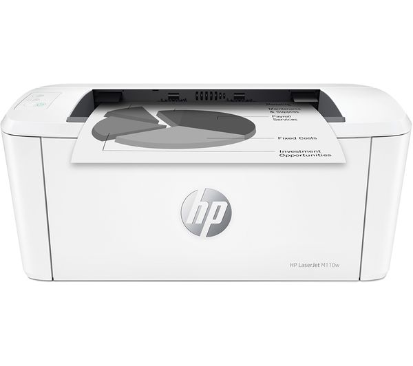 Image of HP LaserJet M110W Monochrome Wireless Laser Printer