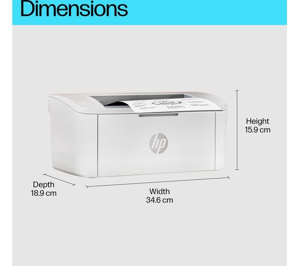 7MD66FB19 HP LaserJet M110W Monochrome Wireless Laser Printer