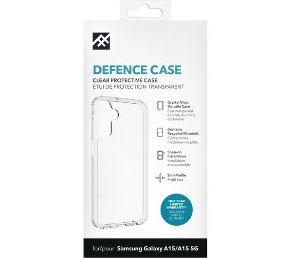Zagg Defence Galaxy A15 Case Clear