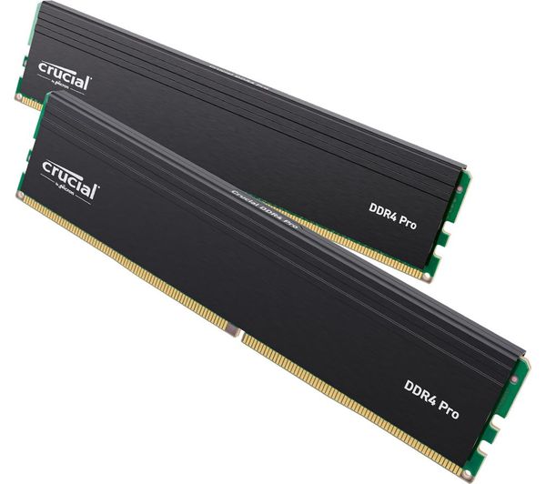 Image of CRUCIAL Pro DDR4 3200 MHz PC RAM - 16 GB x 2