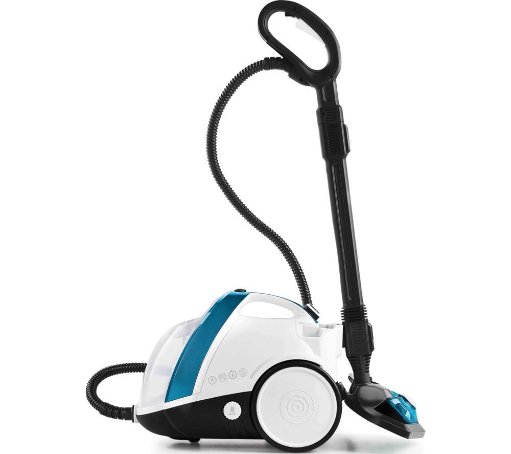 Vaporetto Smart 100_B Plus Steam Cleaner - Blue, Black & White