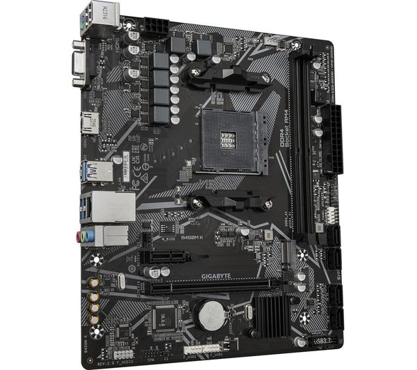 GIGABYTE B450M K AM4 Motherboard