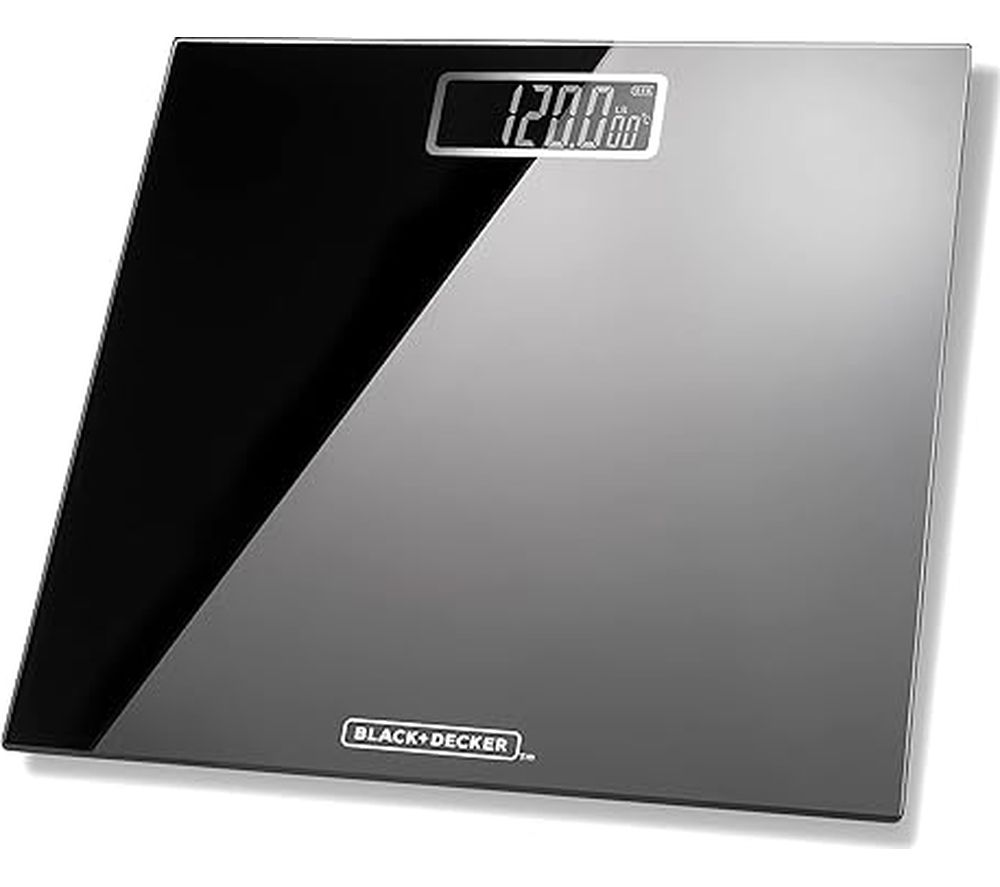 61219 Digital Bathroom Scale - Black