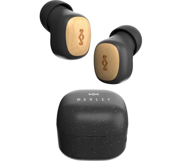 House Of Marley Smile Jamaica Wireless Bluetooth Earbuds Signature Black