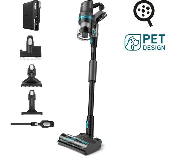 Vax Homepro Detect Pet Design Clsv Hptc Cordless Vacuum Cleaner Graphite Blue