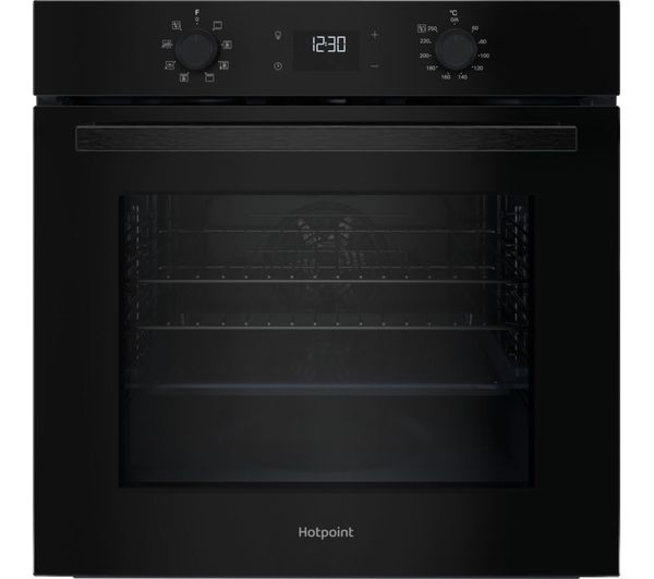 Hotpoint Class 2 Multiflow Ho 455h B Uk Electric Steam Oven Black