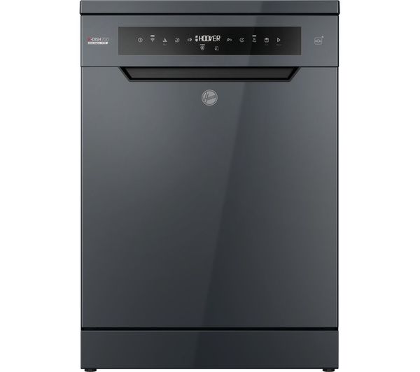 HOOVER H-Dish 700 HF 4A4S3PSA-80 Full-size WiFi-enabled Dishwasher - Anthracite