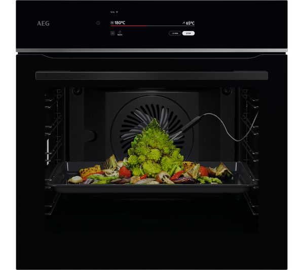 Aeg 9000 Proassist Tt9pb831ab Electric Pyrolytic Smart Oven Black