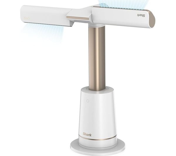 SHARK TH200UKWH TurboBlade Cool + Heat High-Speed Multi-Directional Tower Fan & Heater - White