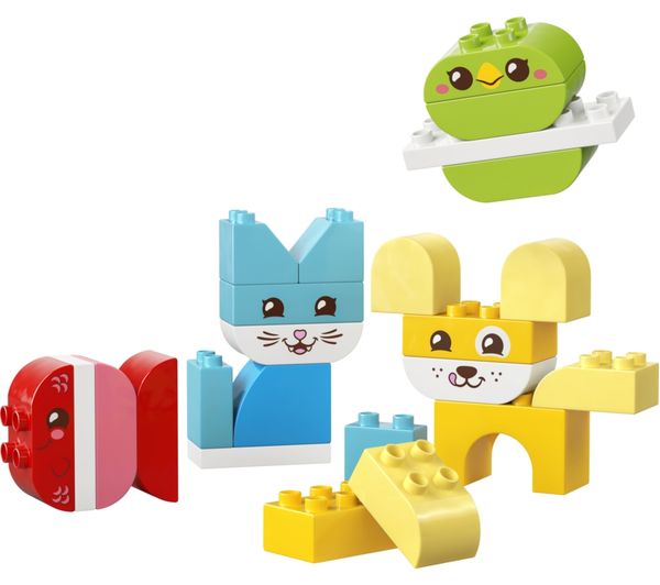 An image of LEGO Duplo 10477 3 in 1 My First Creative Cute Pets Set